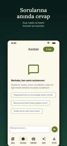 Mağaza görseli — İslami sorular için asistan sohbeti